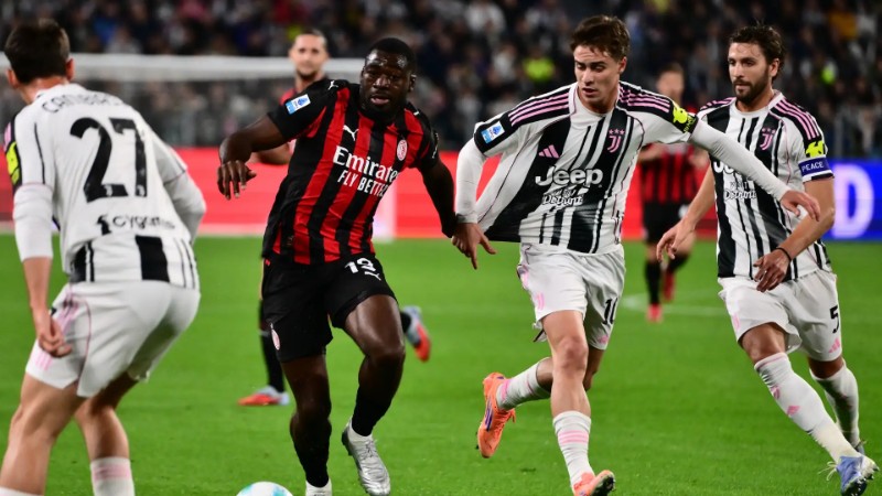 Trận Juventus vs AC Milan được kỳ vọng diễn ra hấp dẫn